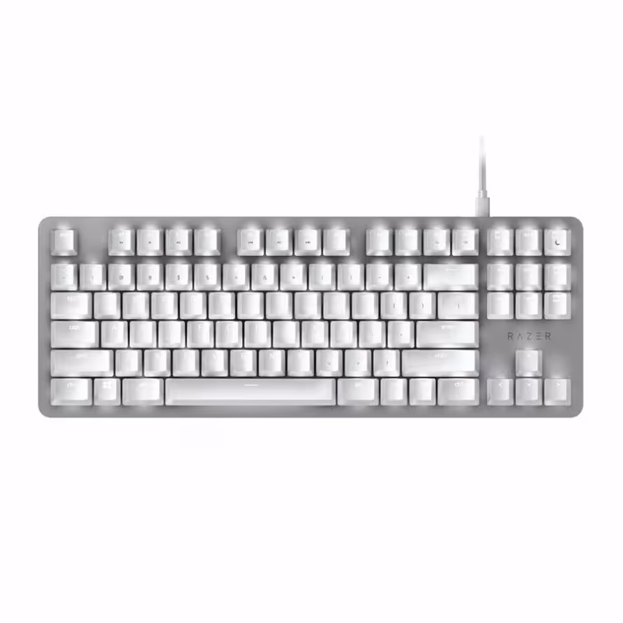 کیبورد مکانیکال گیمینگ ریزر BLACKWIDOW LITE Mercury Orange Switch