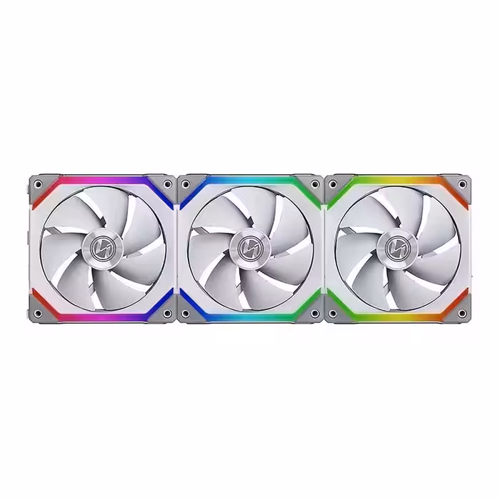 قیمت و خرید فن خنک کننده کیس لیان لی مدل UNI Fan SL120 3 in 1 ARGB White | یاس ارتباط