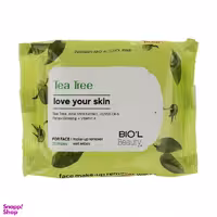 دستمال مرطوب بیول مدل Tea Tree بسته 20 عددی