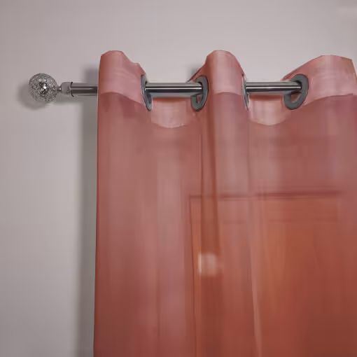 پرده پانچی حریر رنگ صورتی چرک 1908