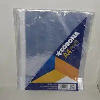 کاور A4 شفاف مارک کرونا بسته 100 تایی 