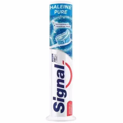 خمیر دندان پمپی سیگنال مدل Haleine Pure