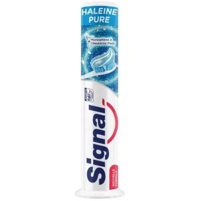 خمیر دندان پمپی سیگنال مدل Haleine Pure