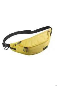 کوله پشتی مشکی مردانه و زنانه سیاه کیف کمر 2 لیتر زرد سفر Decathlon