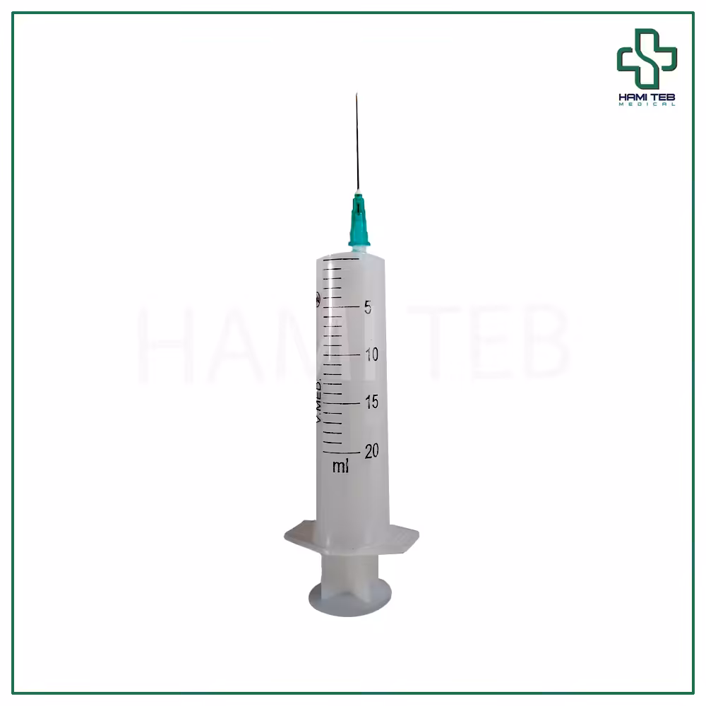 سرنگ 20 سی سی دو تکه وی مد