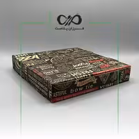 جعبه پیتزا سایز 24 چاپ عمومی (100عددی) - مرکز فروش ملزومات کافه رستوران فرزان