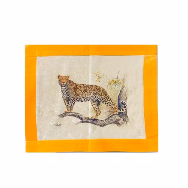 زیربشقابی مدل مخمل زرد 12