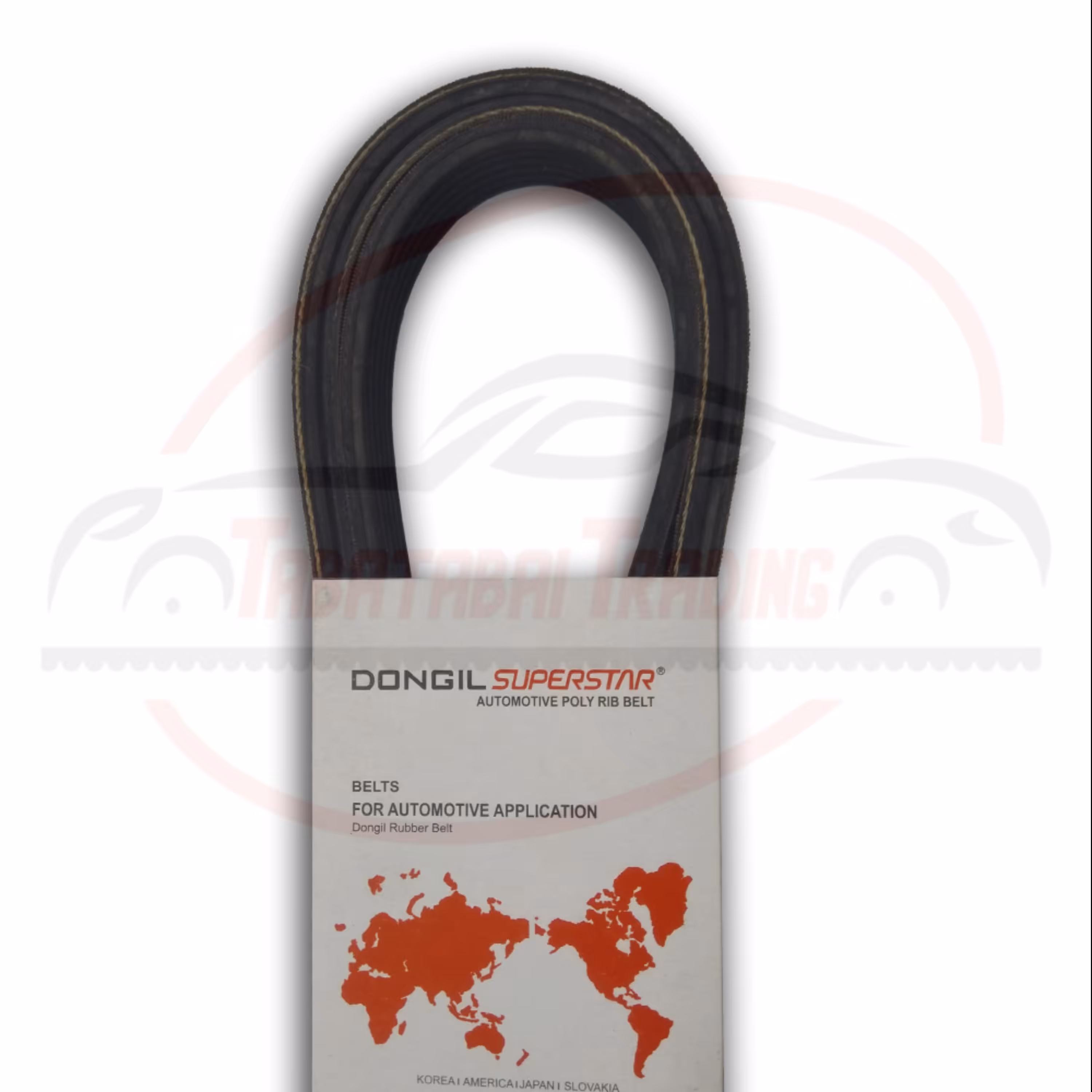 تسمه دینام  پژو 206 تیپ 2 برند دانگیل محصول کشور کره