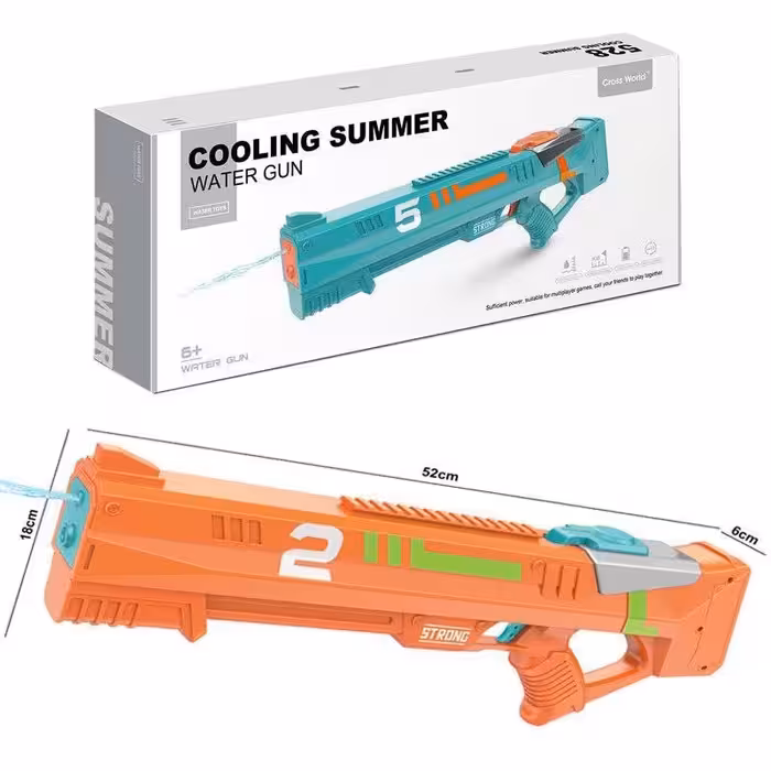 تفنگ آبپاش مخزن دار الکتریکی شارژی پرقدرت  آب پاش تابستانی