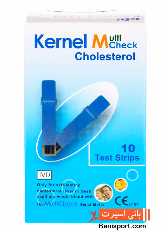 نوار 10 عددی کلسترول خون Kernel multi check