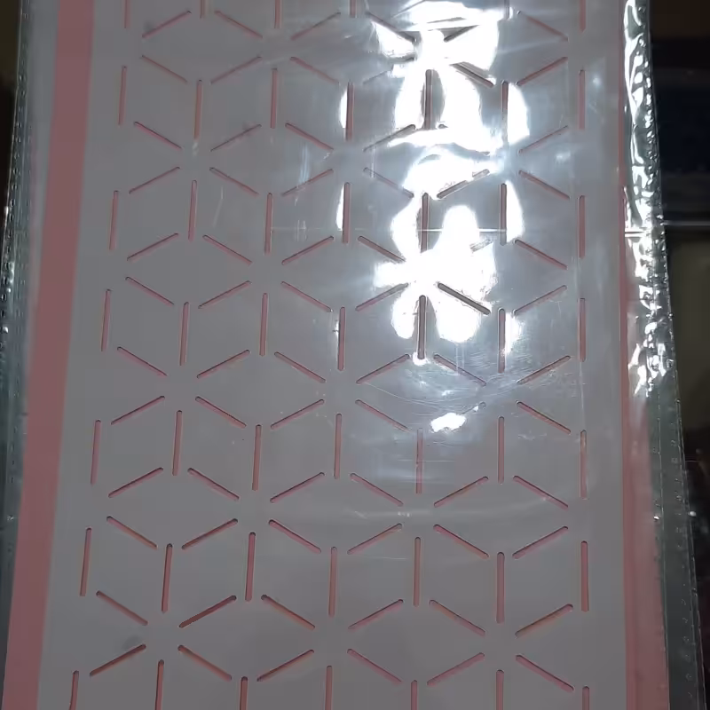 استنسیل نواری کیک خط لوزی