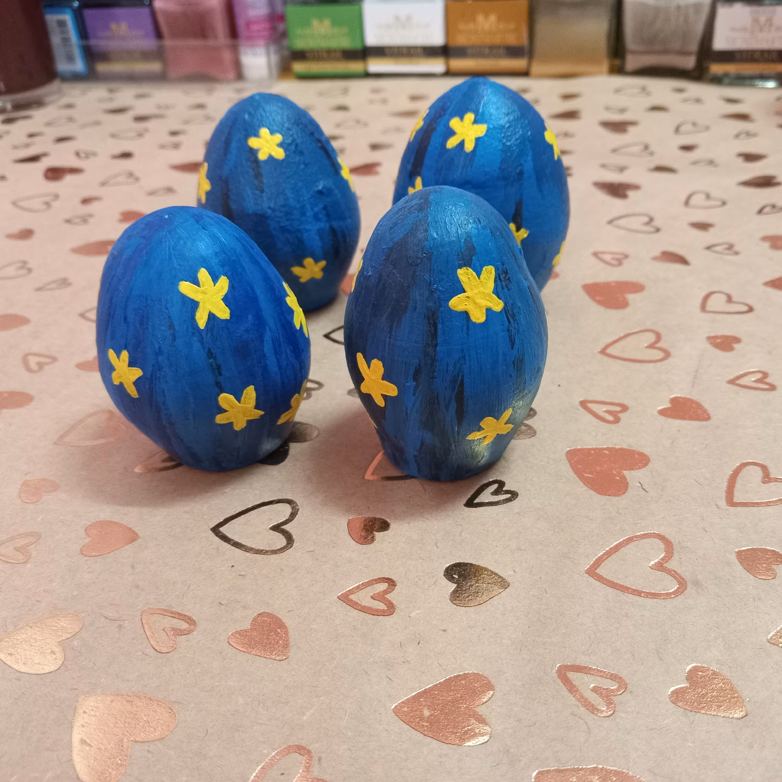  تخم مرغ سفالی دکوری