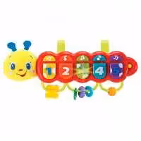 کرم ابریشم چراغدار وین فان Winfun Light Up Musical Caterpillar