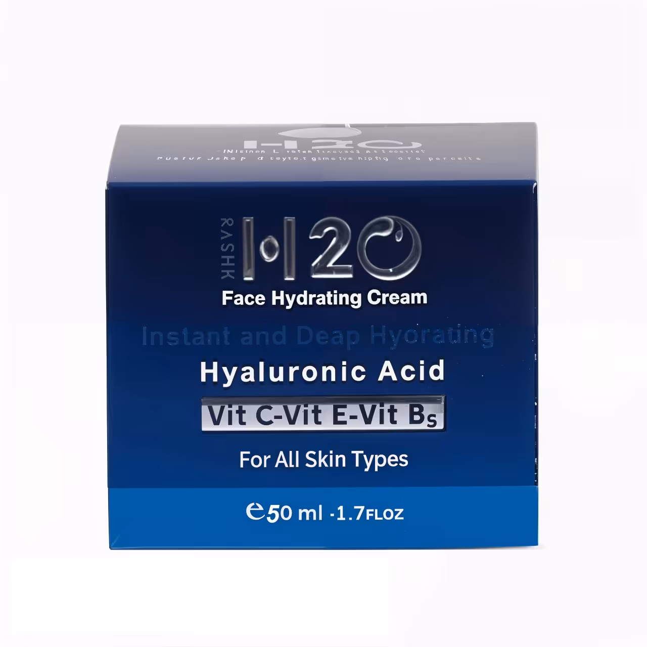 کرم آبرسان صورت H2O RASHK مدل آبرسان عمیق حجم 50 میلی لیتر