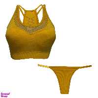 ست شورت و نیم تنه ورزشی زنانه مدل M-BAR_6073