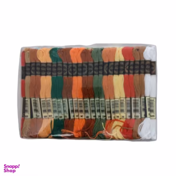 نخ گلدوزی آیرو کد 06 مجموعه 100 عددی