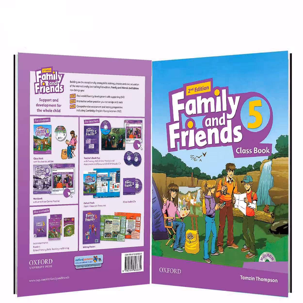 Family and Friends 2nd 5 Student work CD