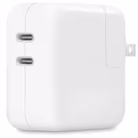 آداپتور شارژر اورجینال اپل 35 وات 35W Dual USB-C Port Power Adapter - Hiapple.ir