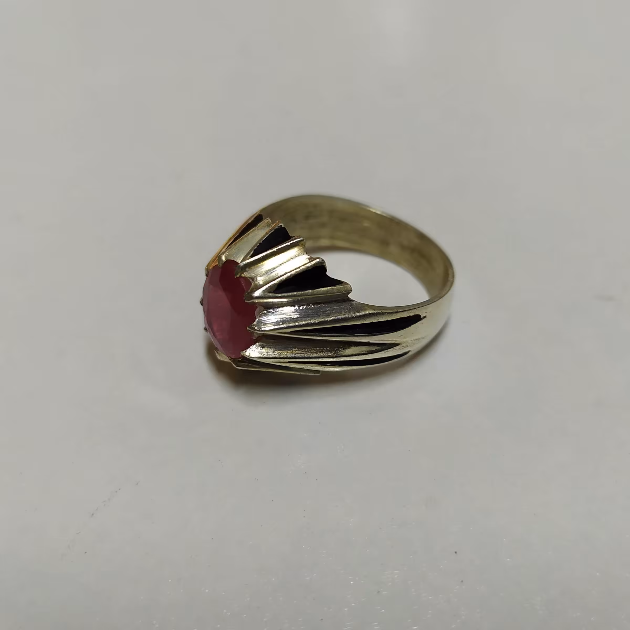 انگشتر نقره مردانه کد18