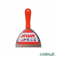 کاردک استیل دسته قرمز آروا مدل 6284