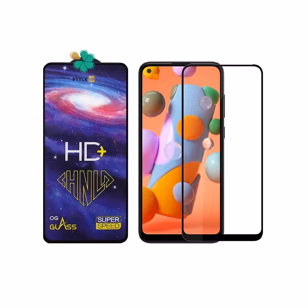 گلس فول گوشی سامسونگ Samsung Galaxy A11 مدل HD Plus