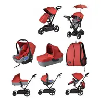 ست کالسکه و کریر چلینو مدل مارکو chelino marco Stroller and Carrier Set