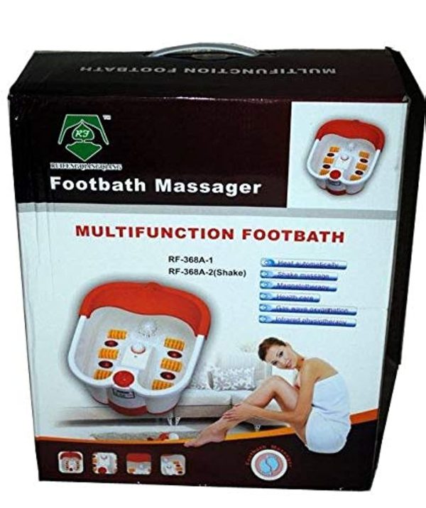 جکوزی پا وماساژور چند کاره حمام پا حباب ساز RF-368A