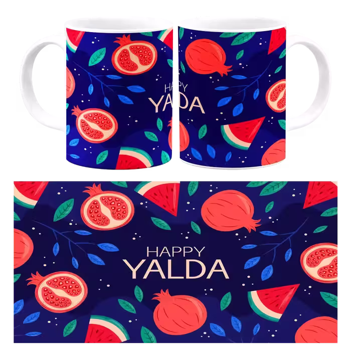 ماگ Happy Yalda مدل AJ 24