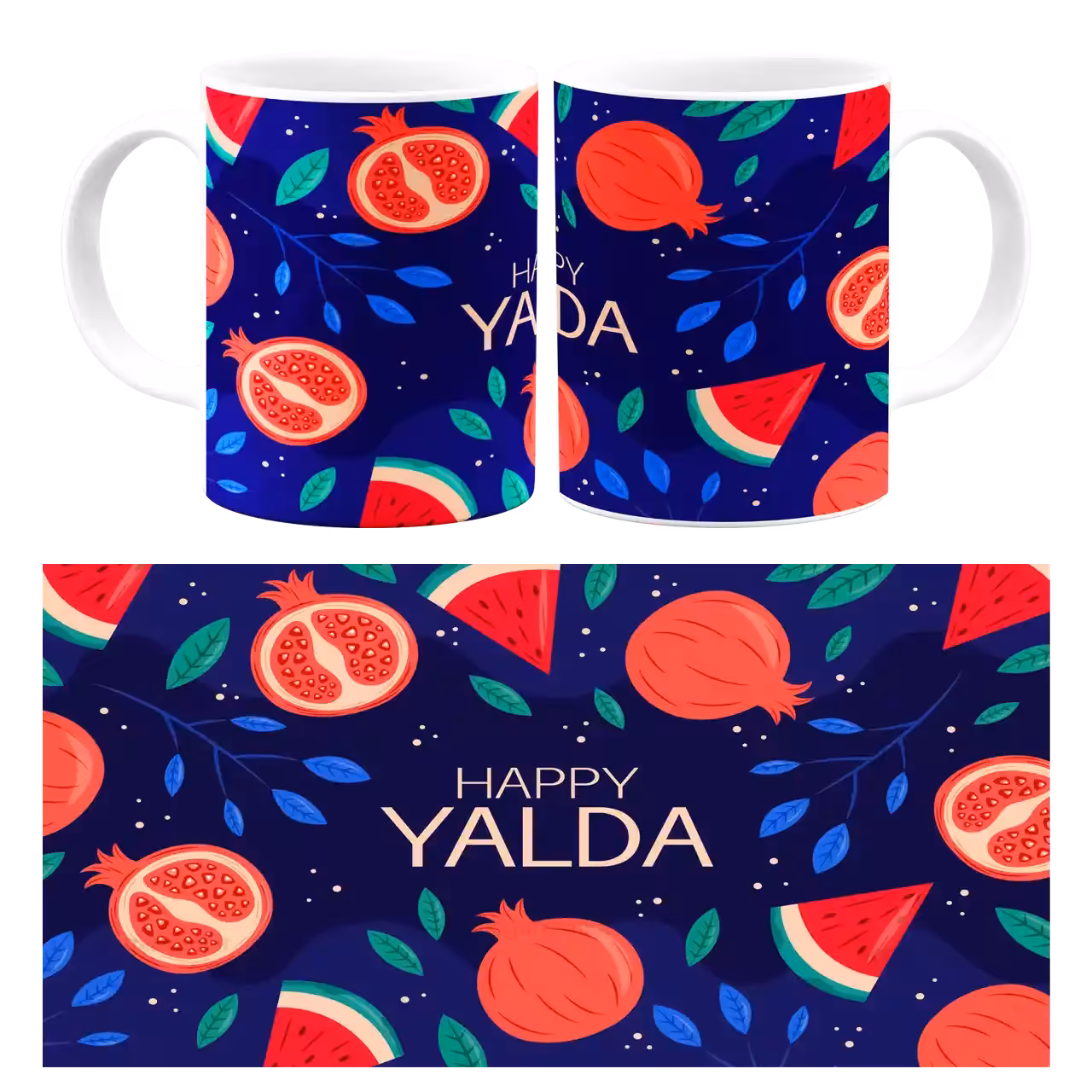 ماگ Happy Yalda مدل AJ 24