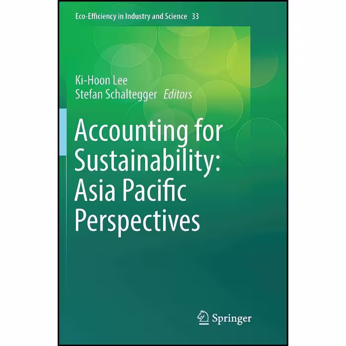 کتاب زبان اصلی Accounting for Sustainability