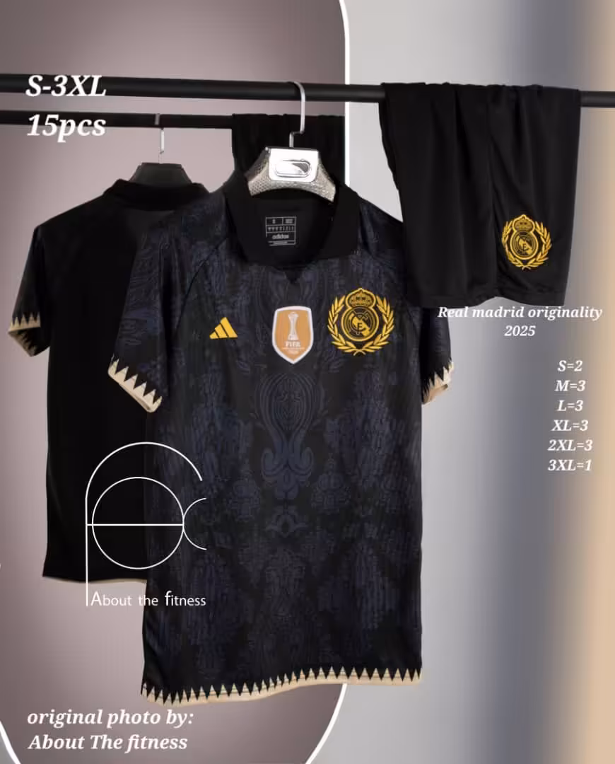 کیت رئال مادرید کانسپت پادشاهی (پیراهن شورت) ورژن هواداری