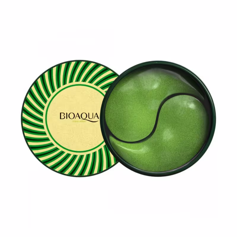 ماسک زیر چشم بایو آکوا مدل جلبک سبز کد d5 حجم 80 میلی لیتر بسته 60 عددی