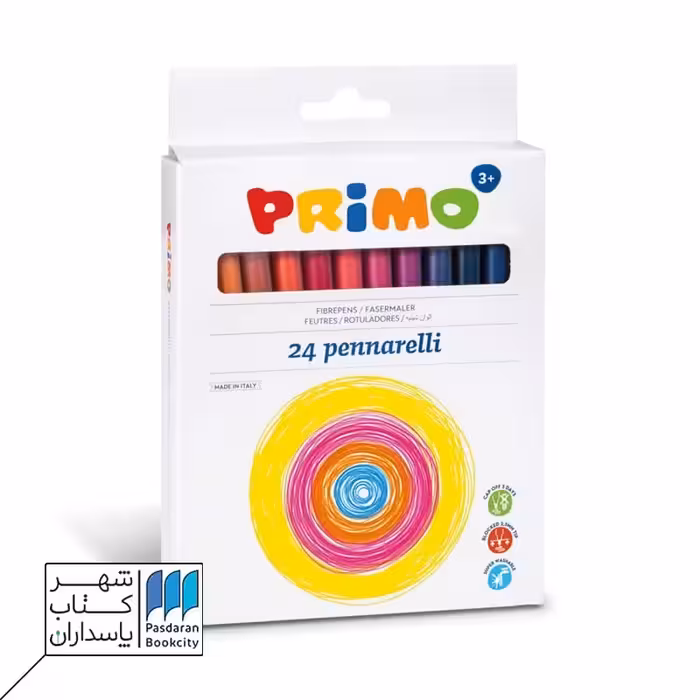 ماژیک نقاشی قابل شستشو 24 رنگ جعبه ای