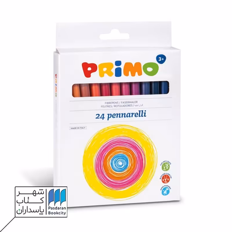 ماژیک نقاشی قابل شستشو 24 رنگ جعبه ای