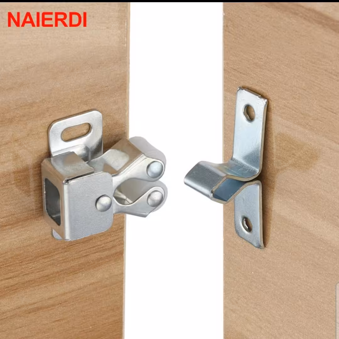 قفل فشاری کابینت و در چوبی