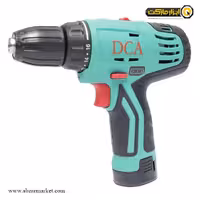 دریل پیچگوشتی شارژی DCA لیتیوم 12 ولت مدل ADJZ10-10BK