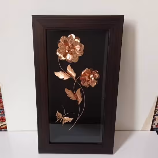 تابلو گل مسی دوگل کلاف پی وی سی