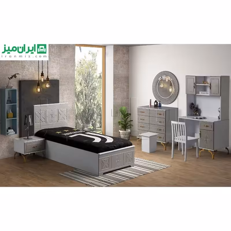 تخت خواب یک نفره دلارام