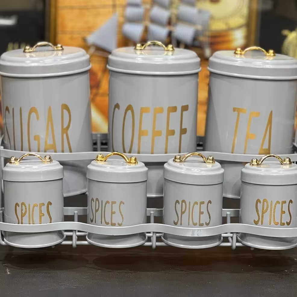 سرویس پاسماوری- فلزی Bvk سرویس پاسماوری استندی هفت پارچه