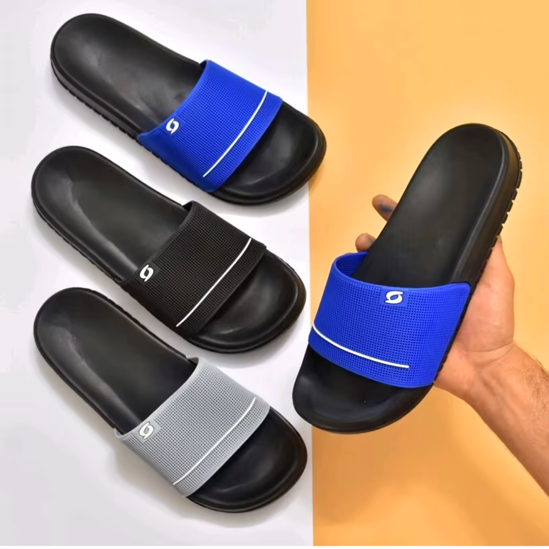 دمپایی مردانه سبک،قابل شستشو و ضد لغزش سایز(40الی45) رنگ آبی