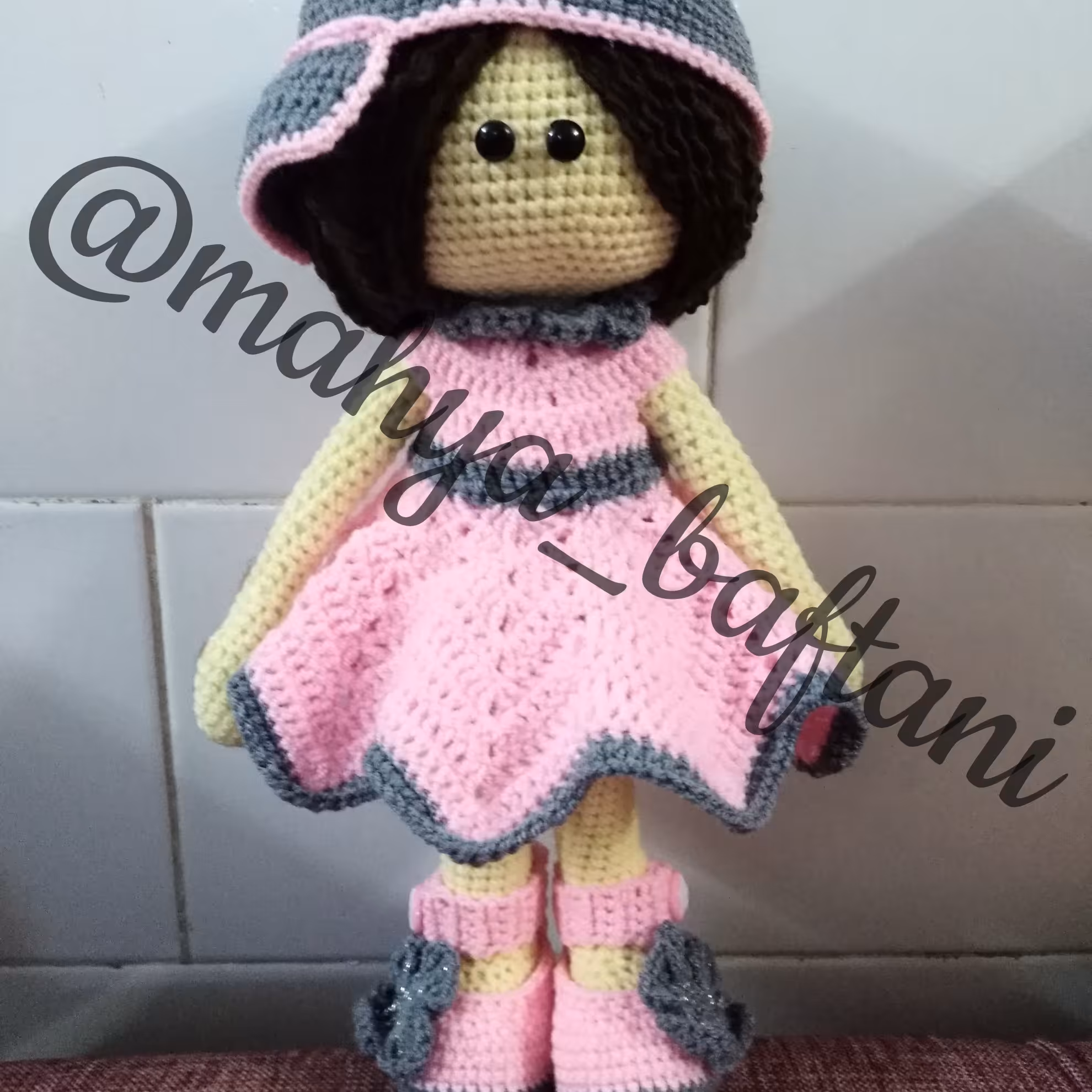 عروسک بافتنی روسی