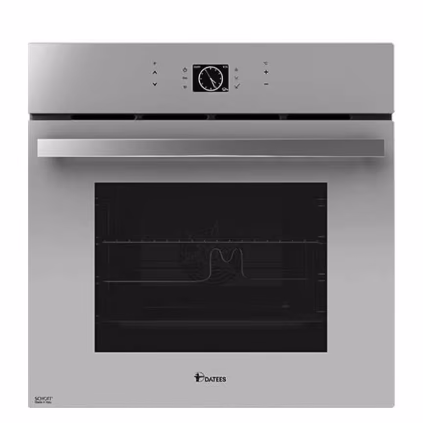 فر برقی داتیس مدل DF675uسفید ریل تلسکوپی 78لیتری 15 برنامه پخت اتومات سنسور پخت گوشت maetprod