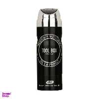 اسپری خوشبو کننده بدن مردانه عماد آرا مدل Tool Box حجم 200 میلی لیتر