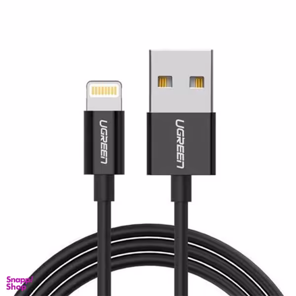 کابل دیتا Lightning به USB 2.0 یوگرین مدل US155 کد 80822 طول 1 متر