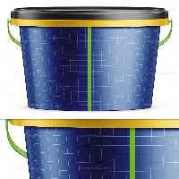 موکاپ سطل ماست لایه باز | گرافیک با طعم تربچه