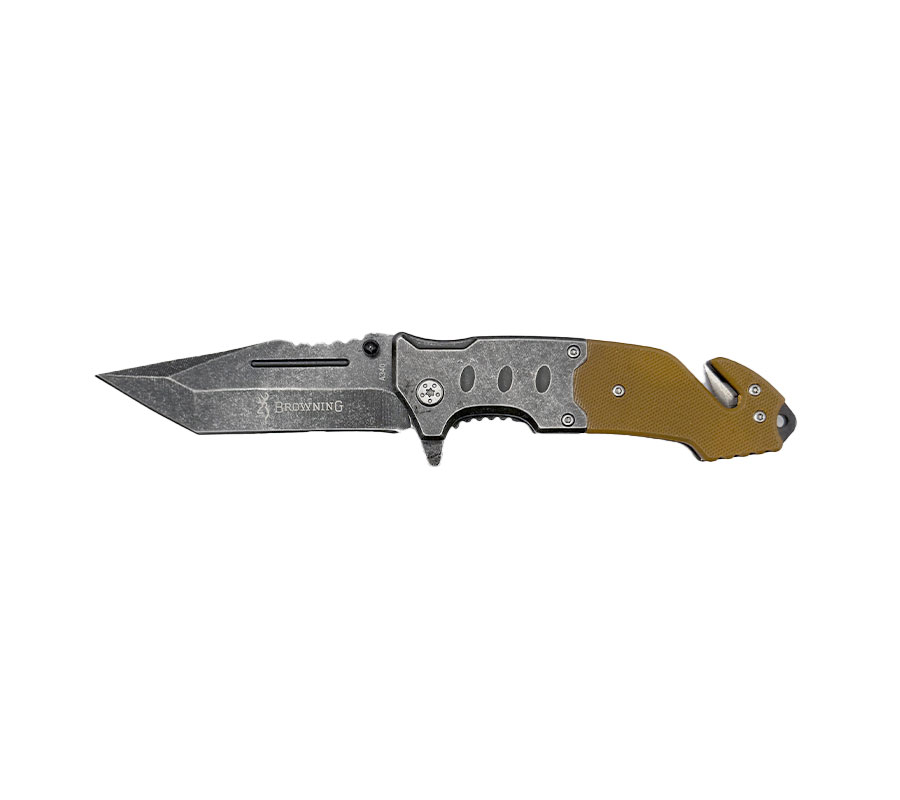 خرید و قیمت چاقو شکاری تاشو برونینگ browning a340 knife