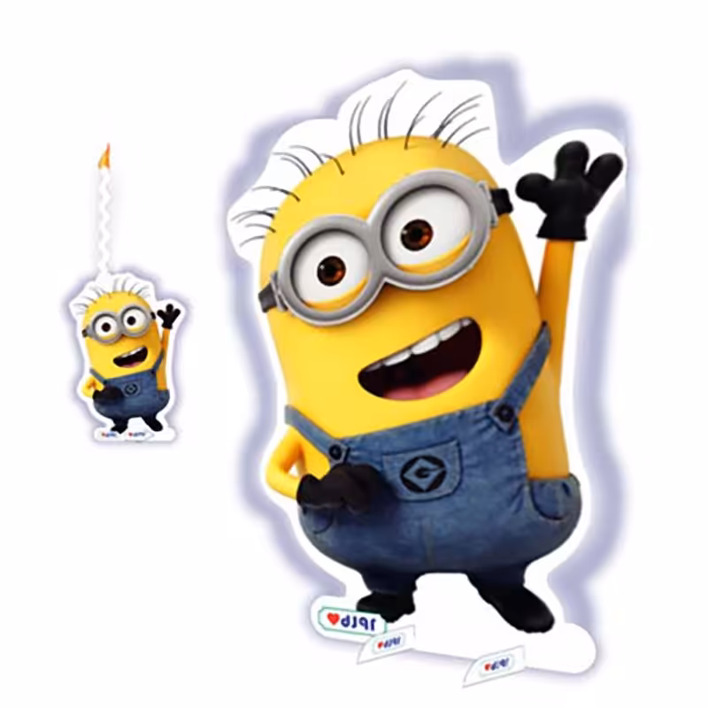 استند رومیزی تولد طرح مینیون 