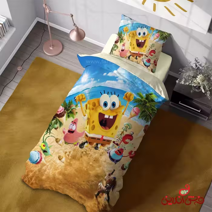 روتختی سه بعدی طرح باب اسفنجی کد 3075/1