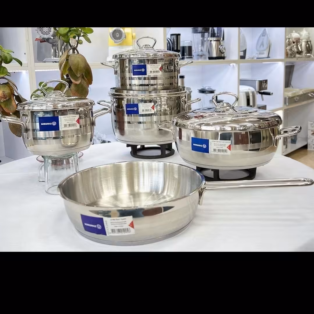 سرویس استیل قابلمه مارک کرکماز اصل