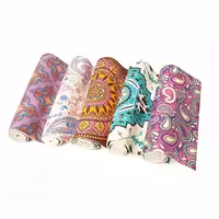 مت یوگا طرح دار 6 میلیمتری PVC کد YO-M02